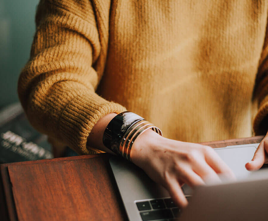 Stockfoto webinarsessie bijgesneden